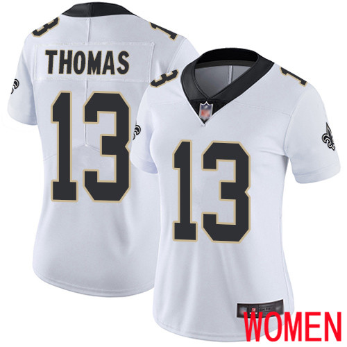 New Orleans Saints Limited White Women Michael Thomas Road Jersey NFL Football 13 Vapor Untouchable Jersey